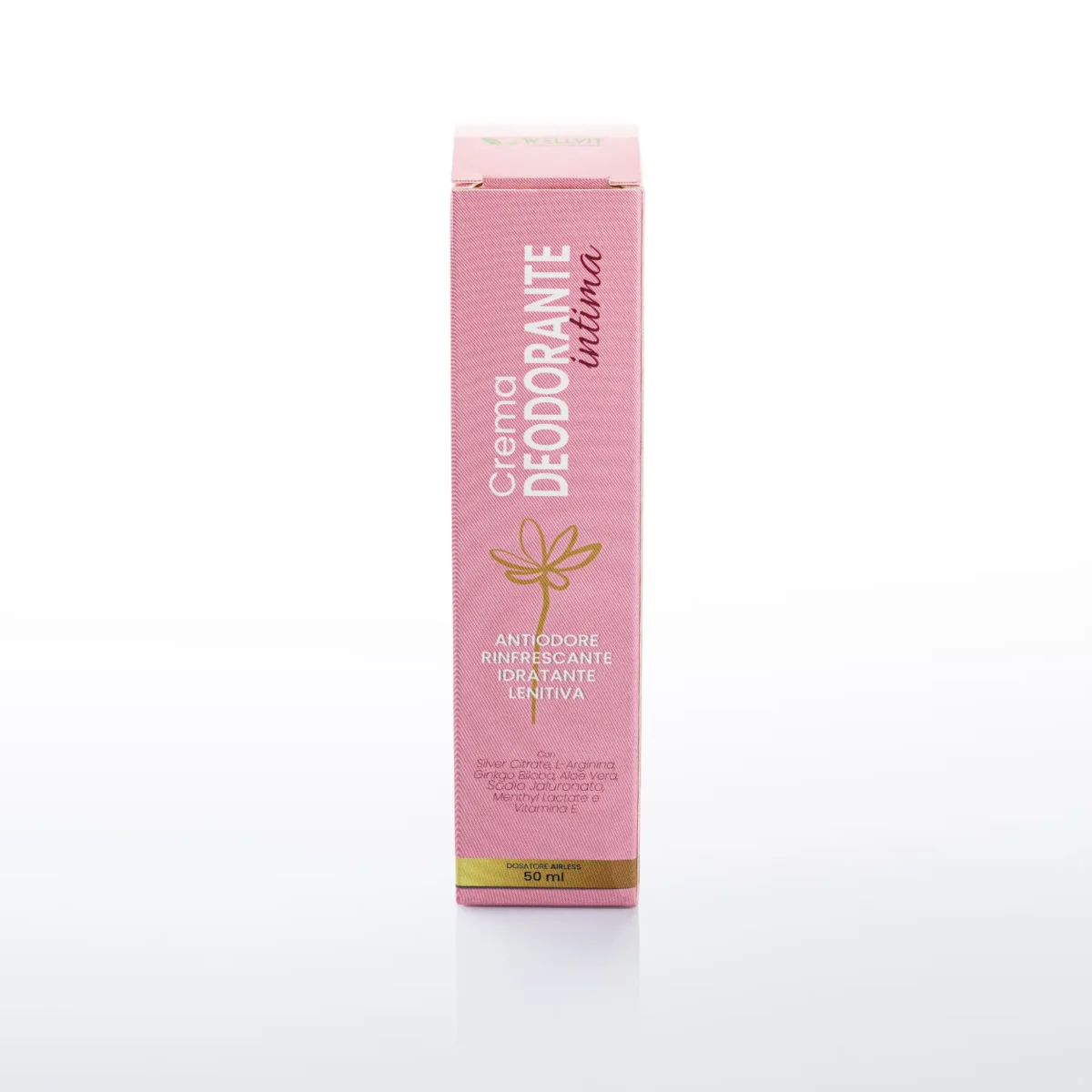 Crema deodorante intima femminile