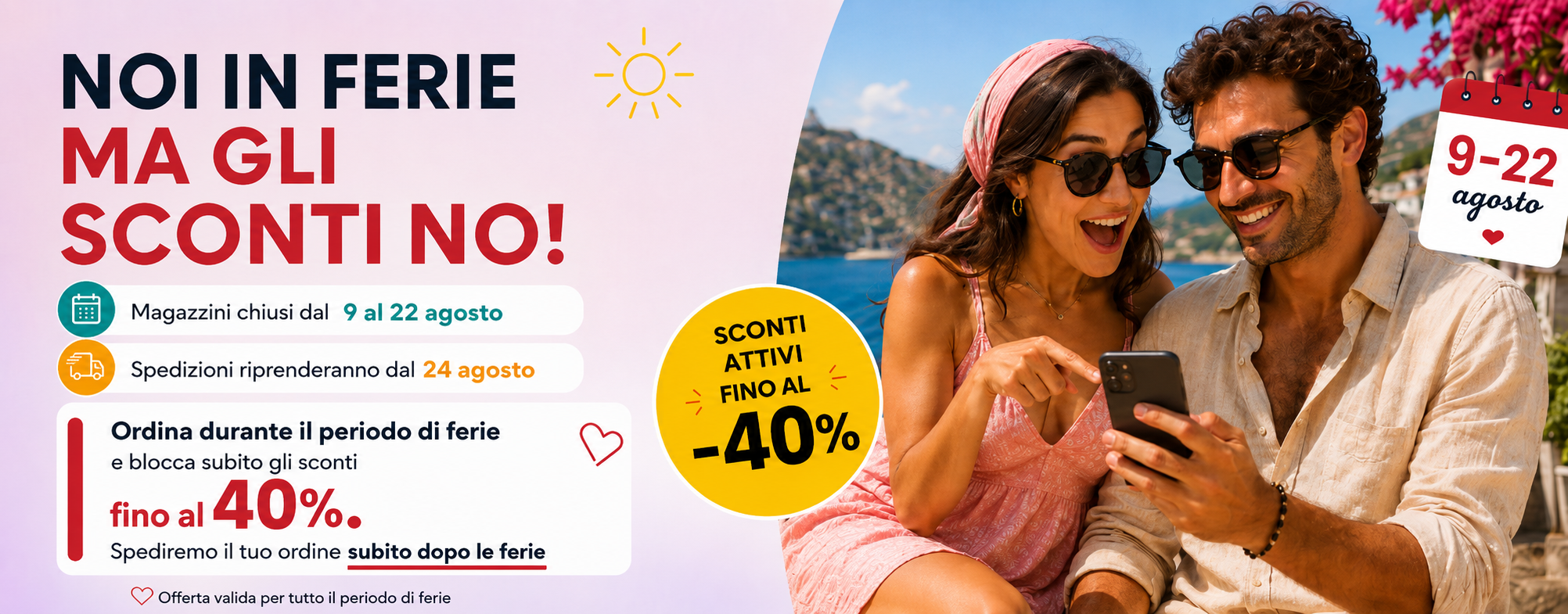 sconti wellvit ancora attivi durante le ferie